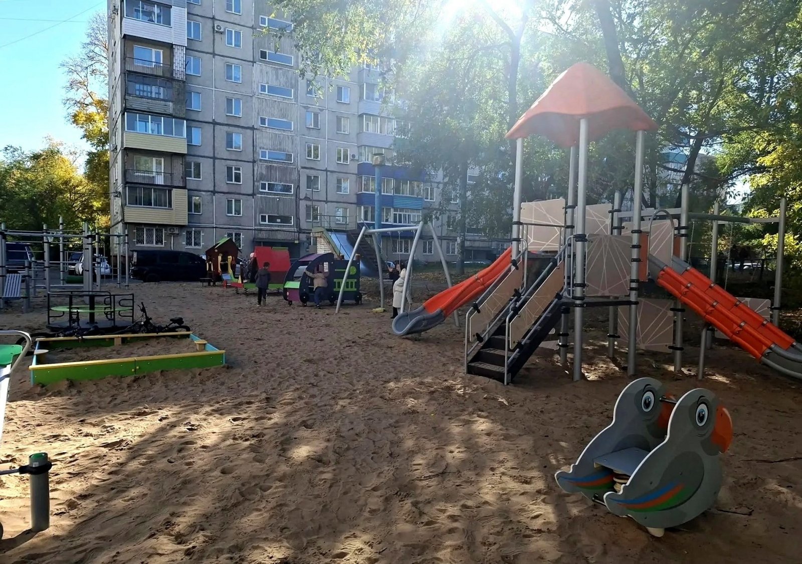 В Комсомольске-на-Амуре завершился ремонт дворов Пресс-служба администрации Комсомольска-на-Амуре
